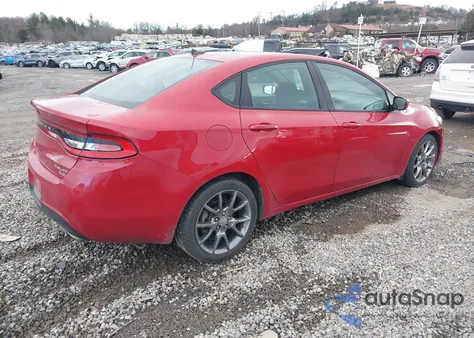 2014 Dodge Dart Sxt z USA, uszkodzony, nr VIN 1C3CDFBB5ED738321